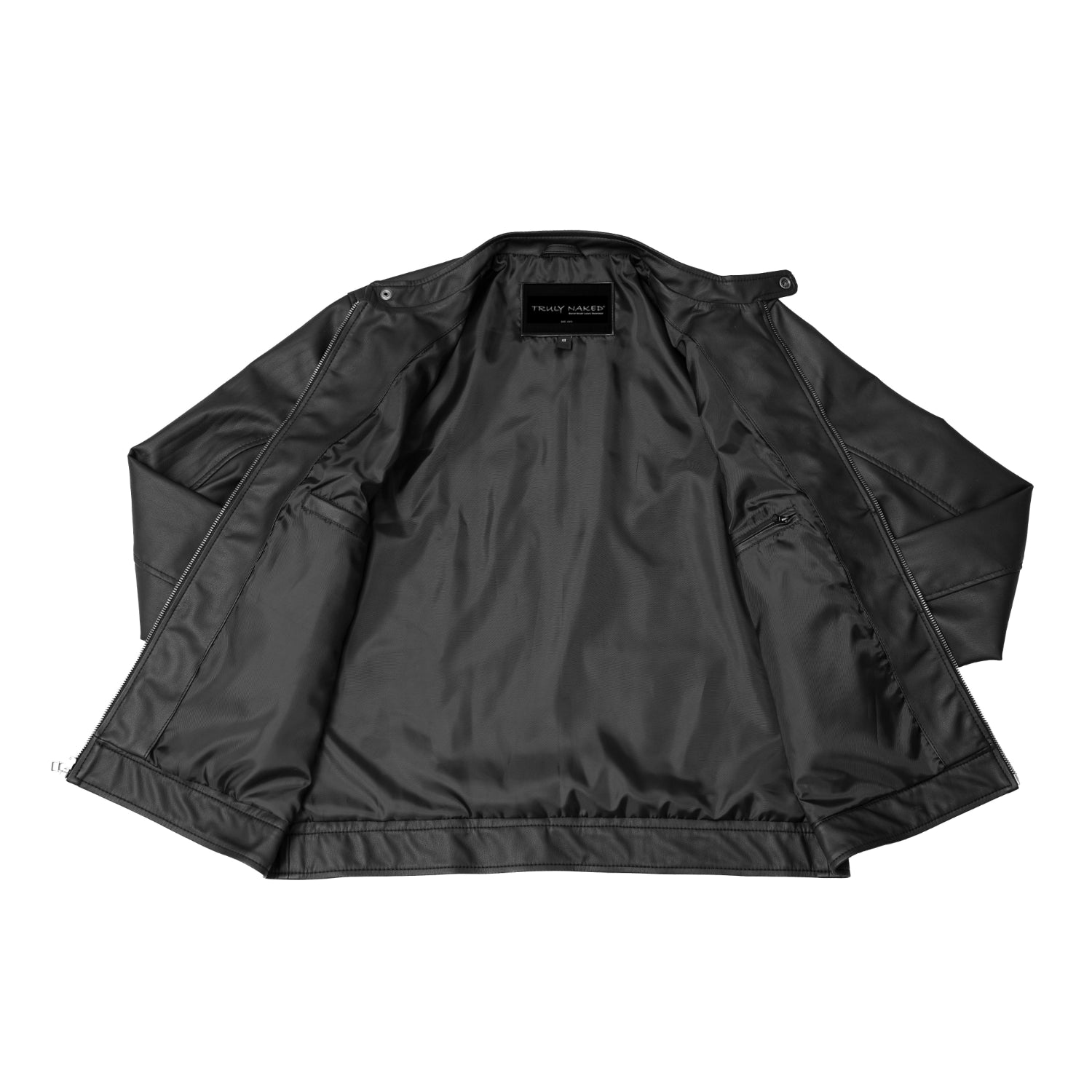 Brunox Men’s Faux Leather Motorcycle Jacket