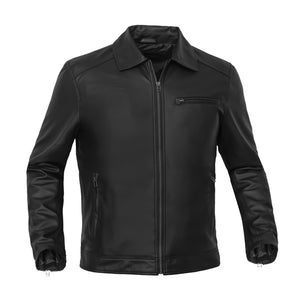 Cendro Men’s Faux Leather Motorcycle Jacket