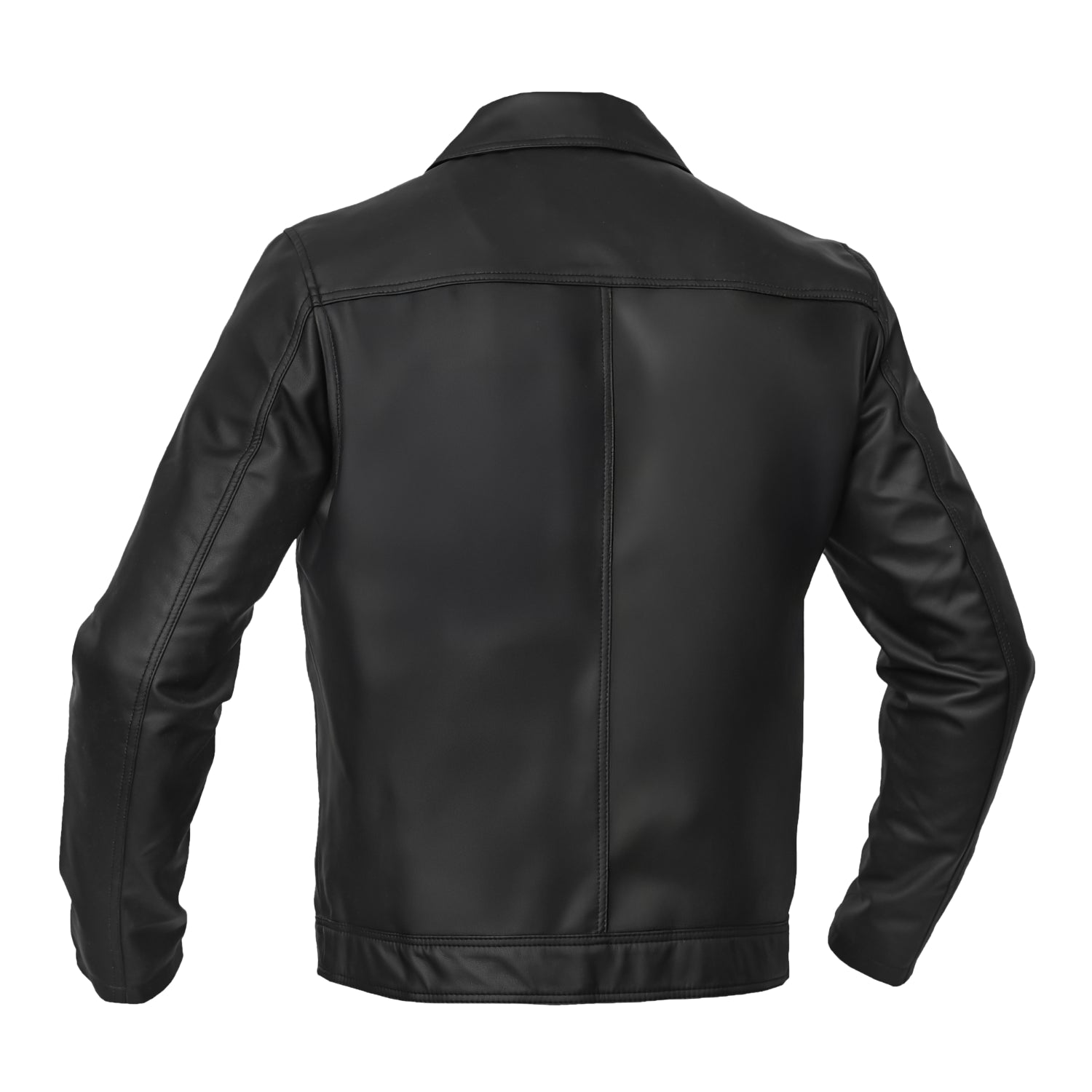 Cendro Men’s Faux Leather Motorcycle Jacket