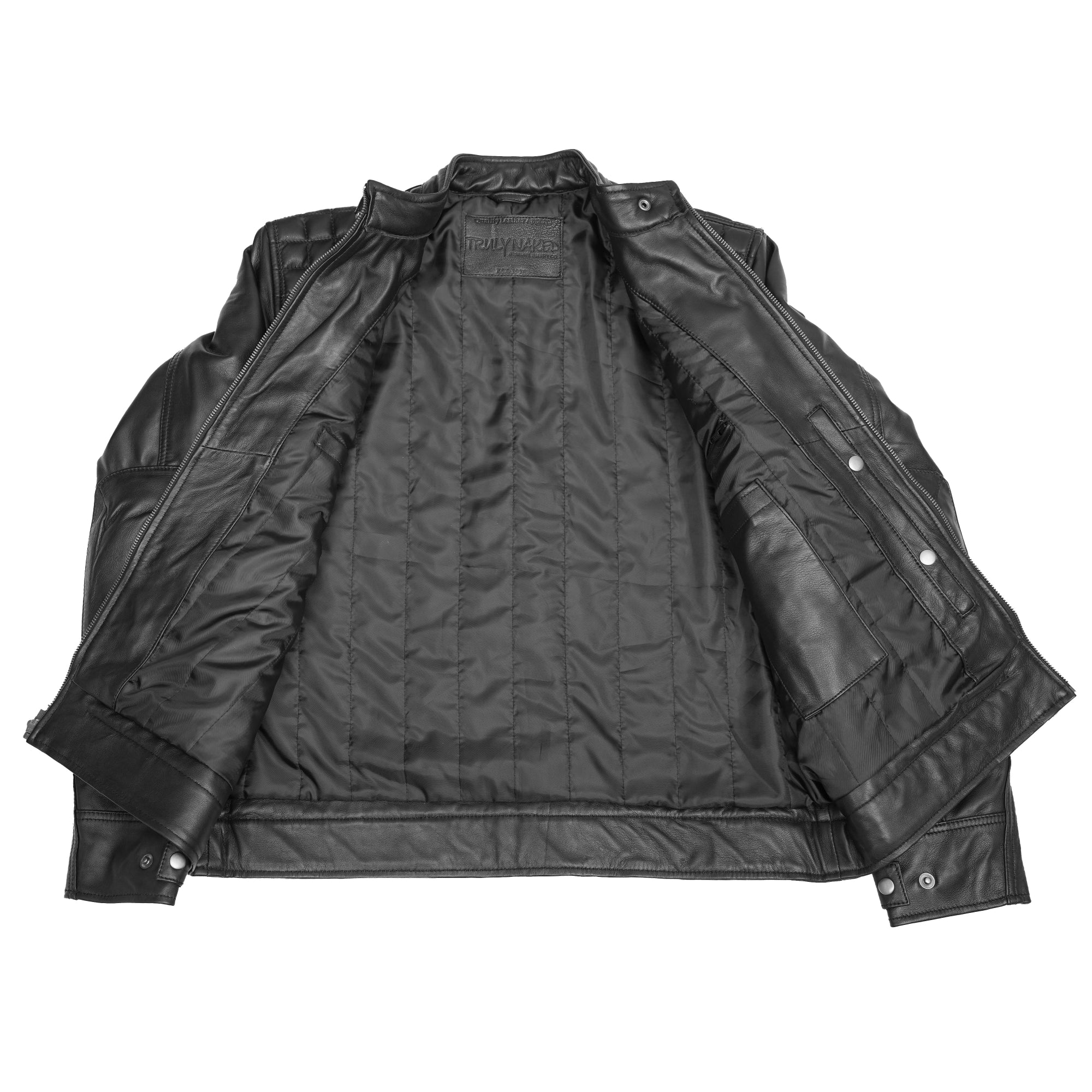 Classic Charm™ Men's Leather Motorcycle Jacket – Sleek & Strong