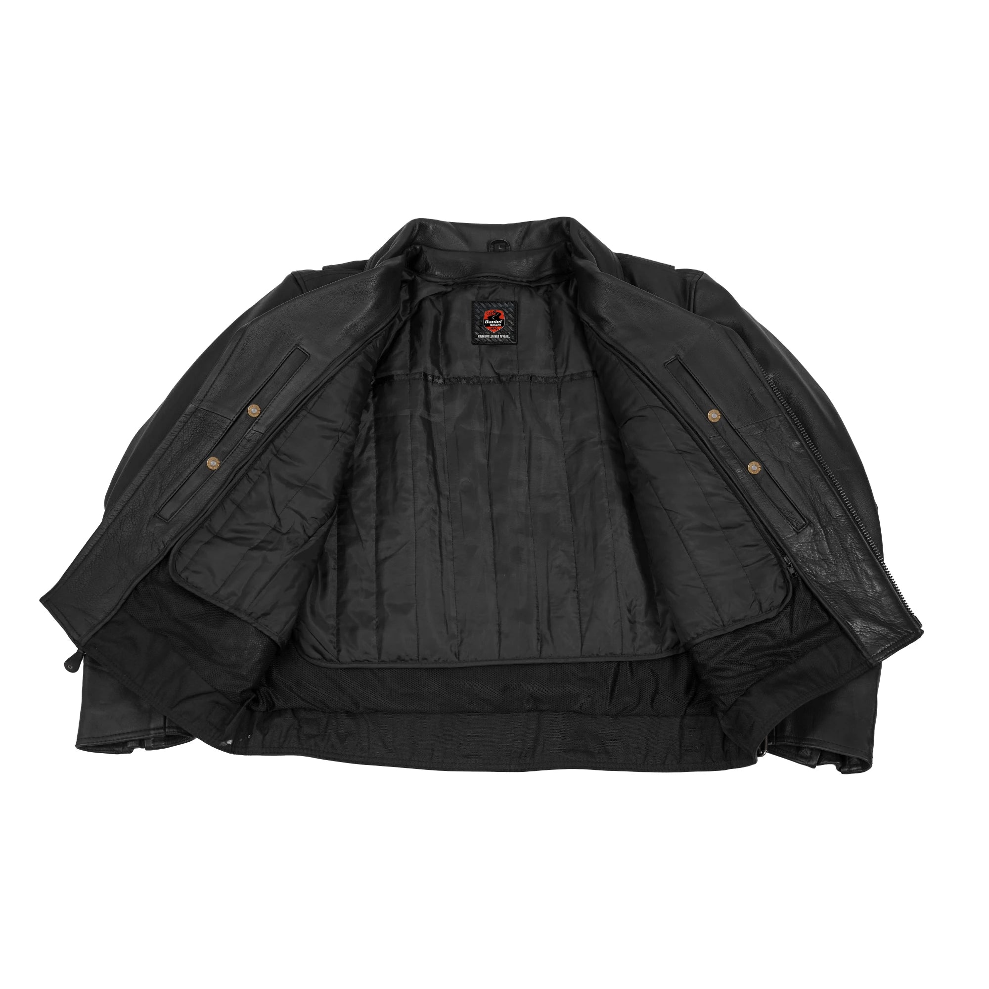 Clearway Men’s Leather Motorcycle Jacket