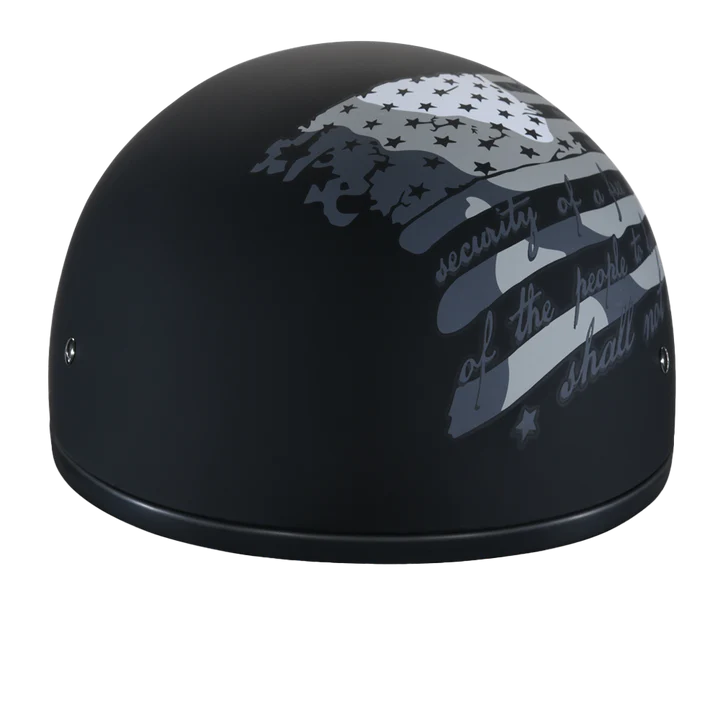 D.O.T. DAYTONA SKULL CAP- W/ 2ND AMENDMENT