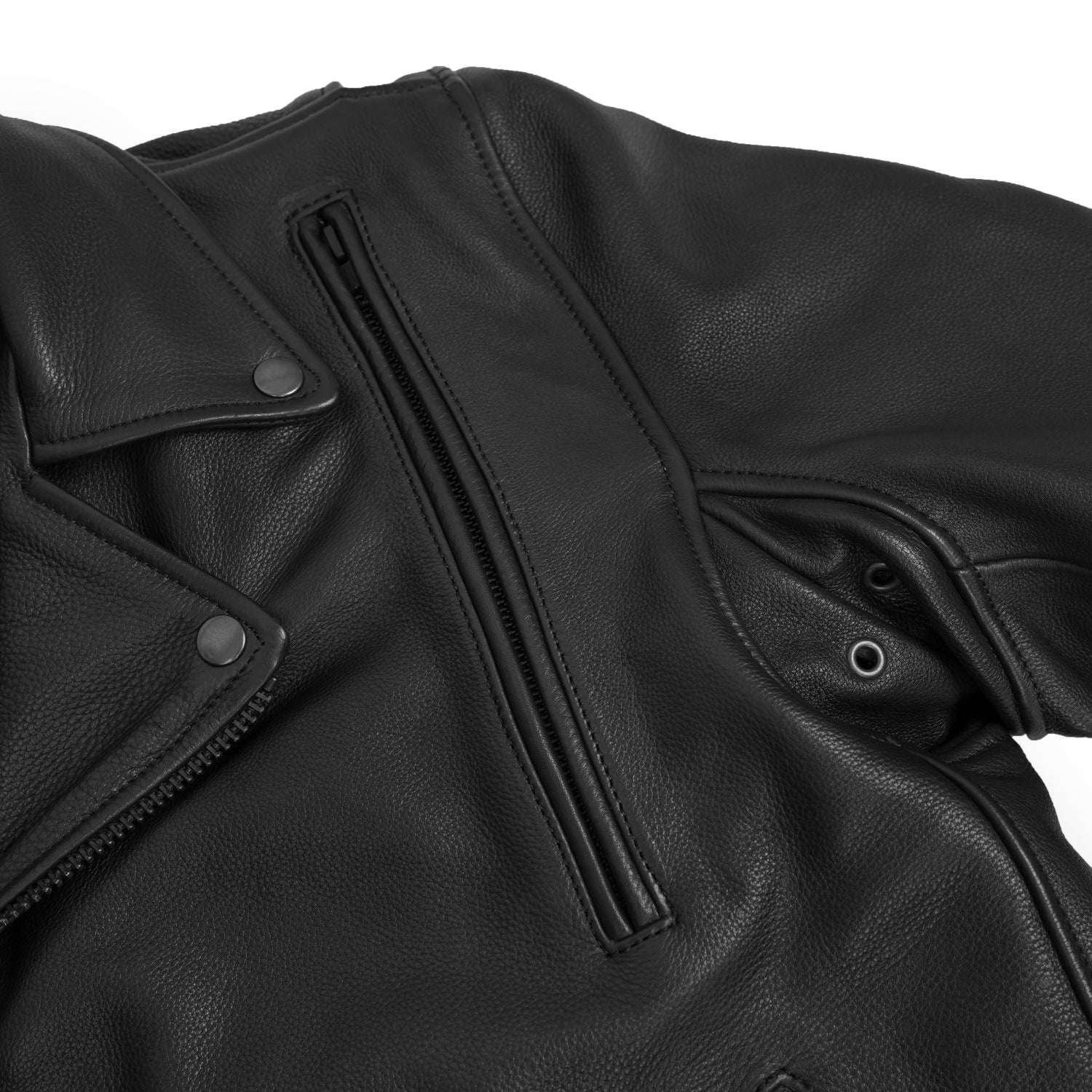 Dark Matter Men's Motorcycle Leather Jacket