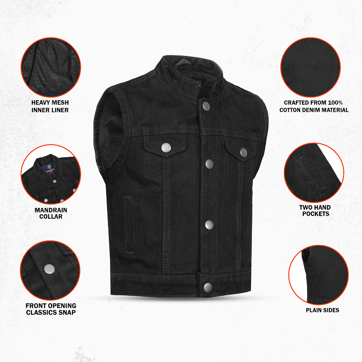 Adventure Cub - Kids Denim Vest