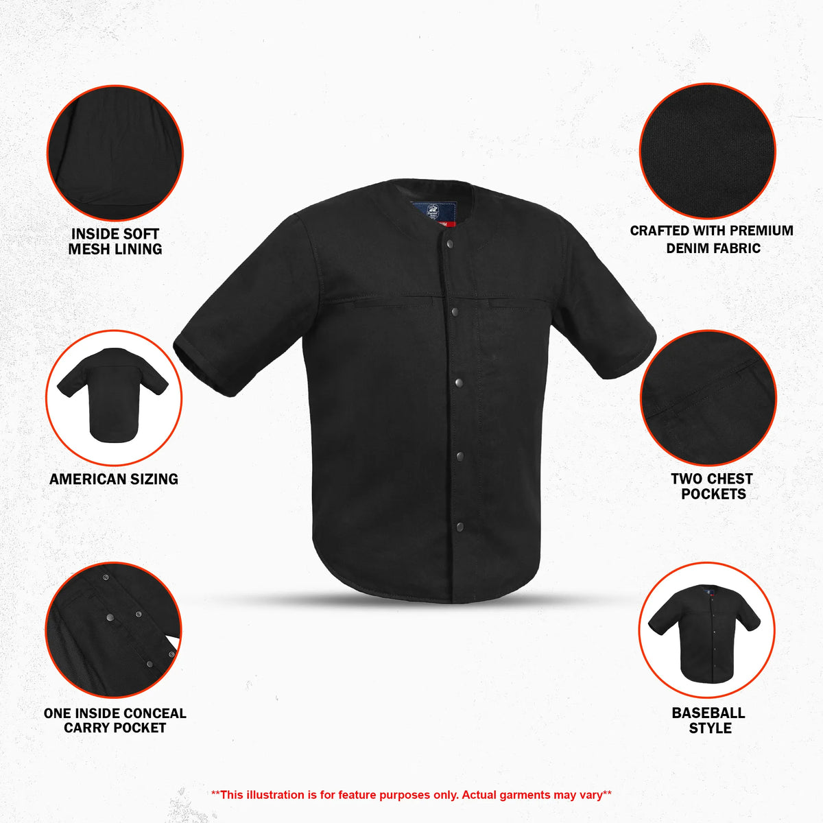 Flint - Men’s Denim Shirt