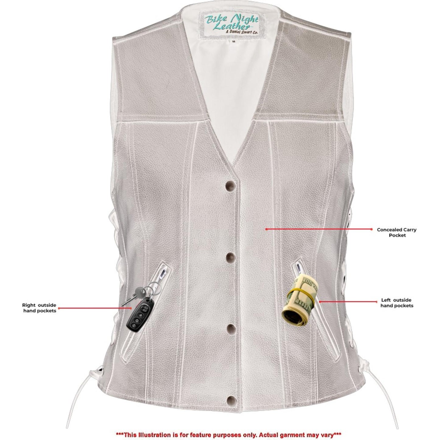 DS203 Her Miles Single Panel Concealment Vest