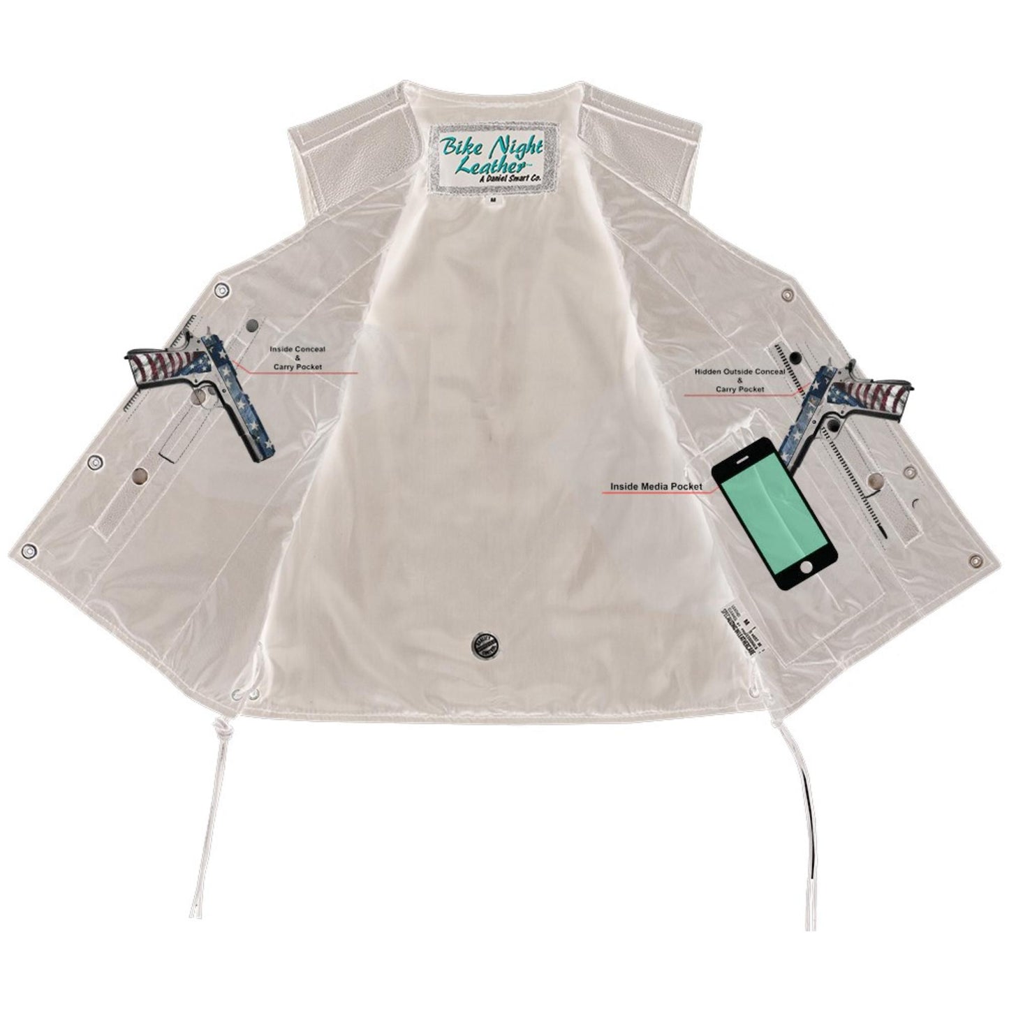 DS203 Her Miles Single Panel Concealment Vest