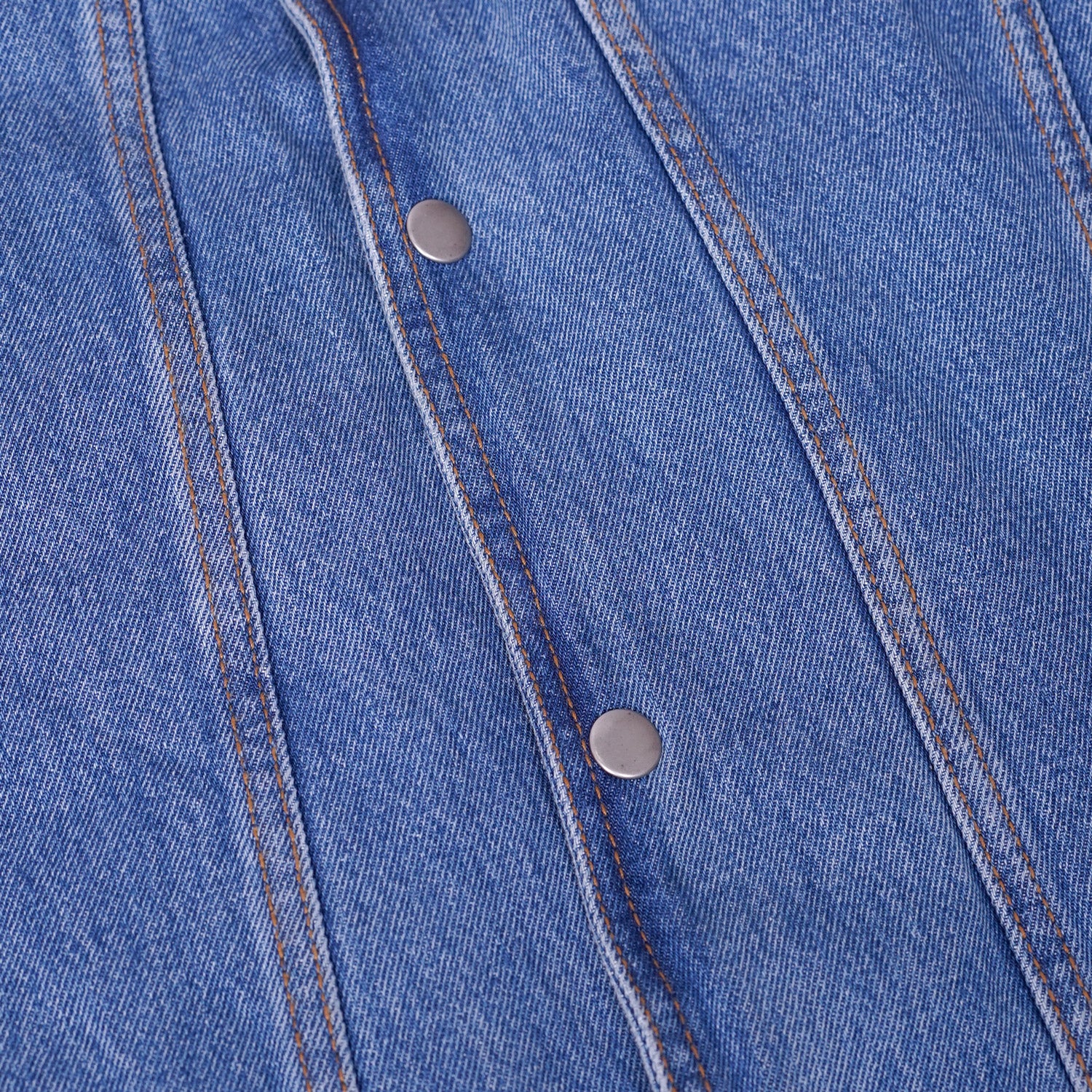 Bullit Men's Denim Motorcycle Vest