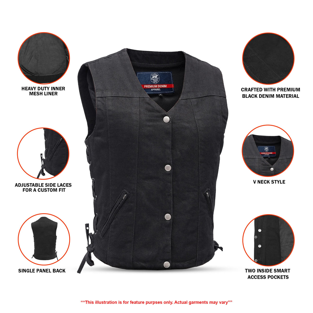 Aeris - Women's Denim Vest