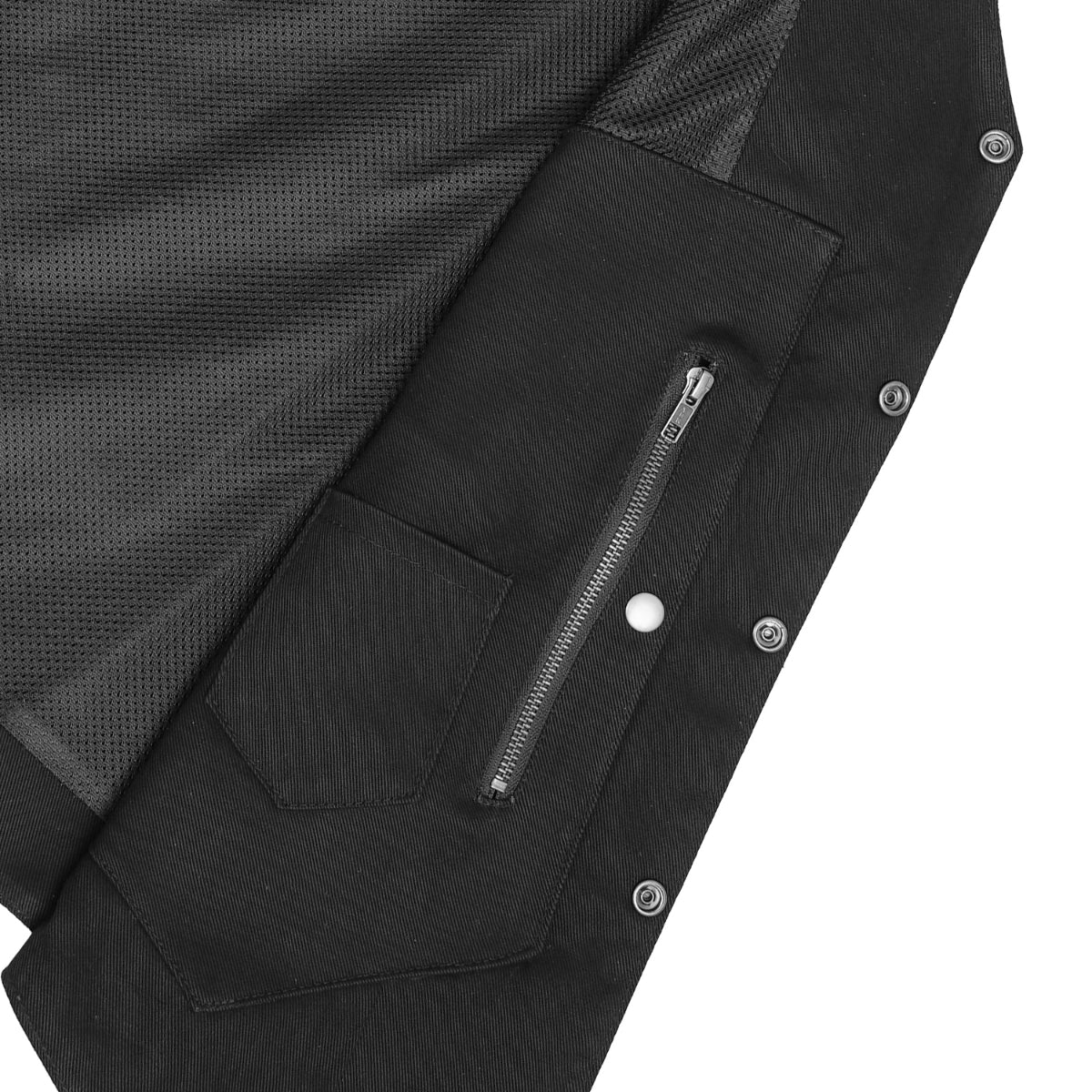Vandal Men's Denim Motorcycle Vest