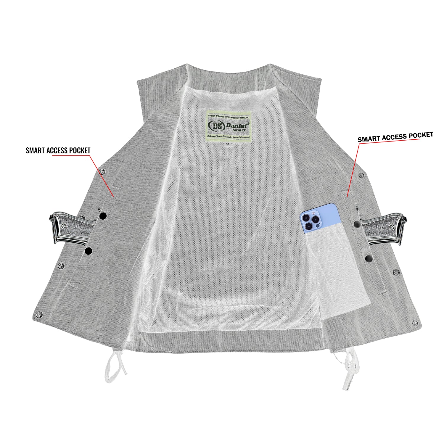 Multipass Women's Denim Vest