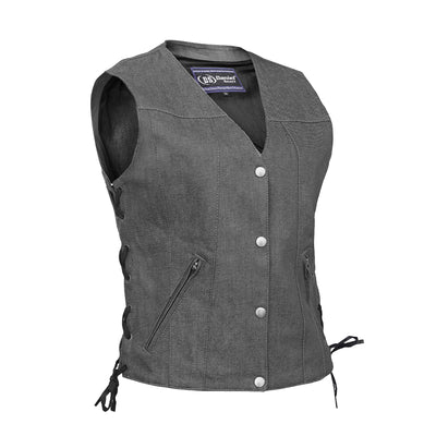 Multipass Women's Denim Vest