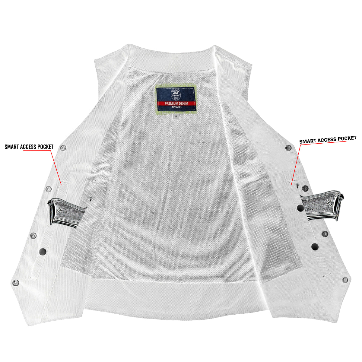 Beatrix Women's Denim Vest