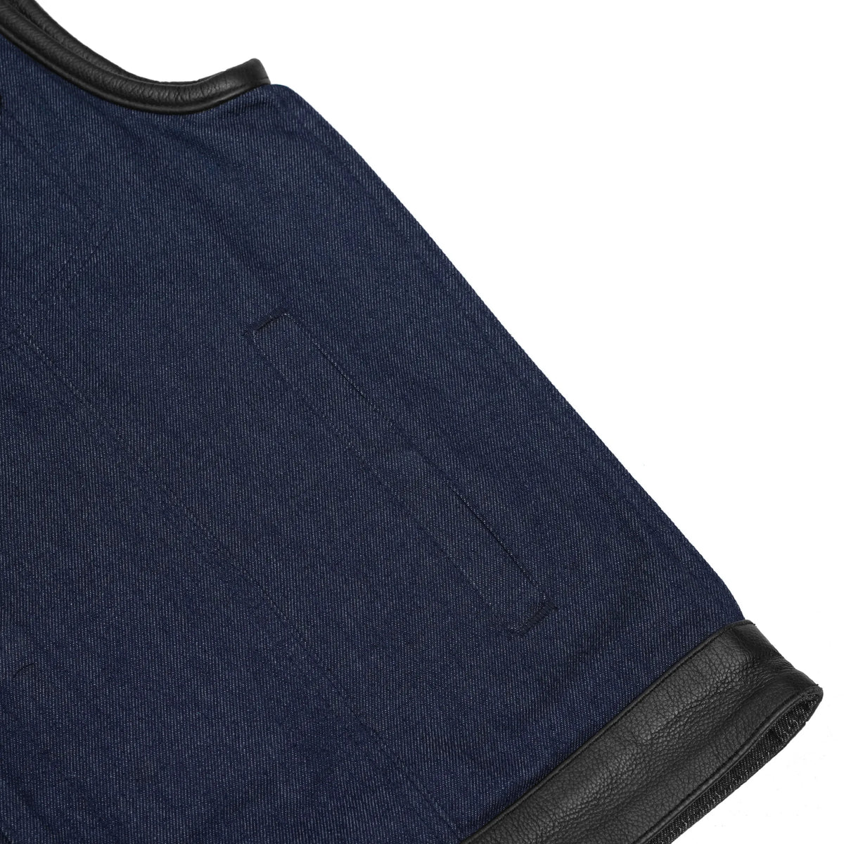 Adrenaline Men's Denim Motorcycle Vest