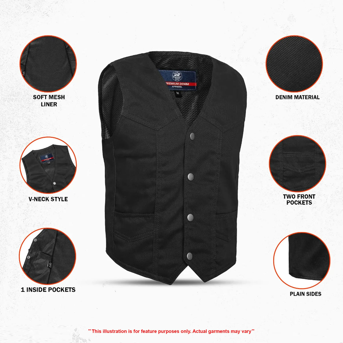 Playtime Rider – Kids Denim Vest