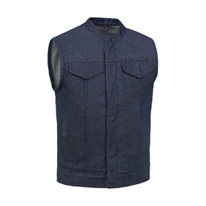 Chopper Men's Denim Motorcycle Vest