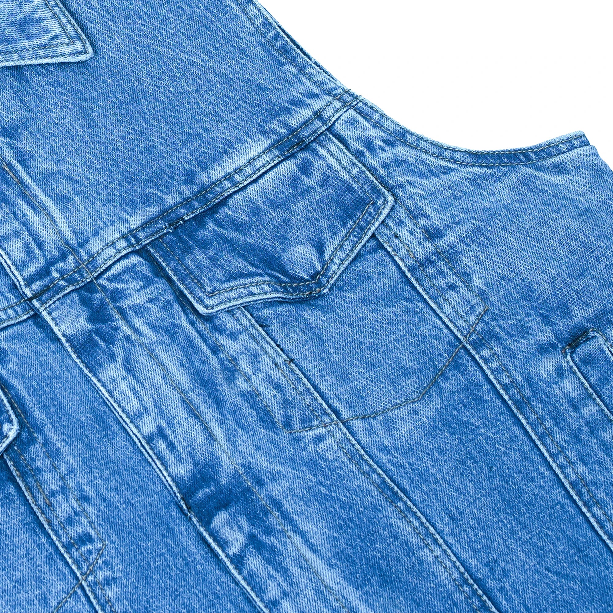 Pulse Men's Denim Motorcycle Vest