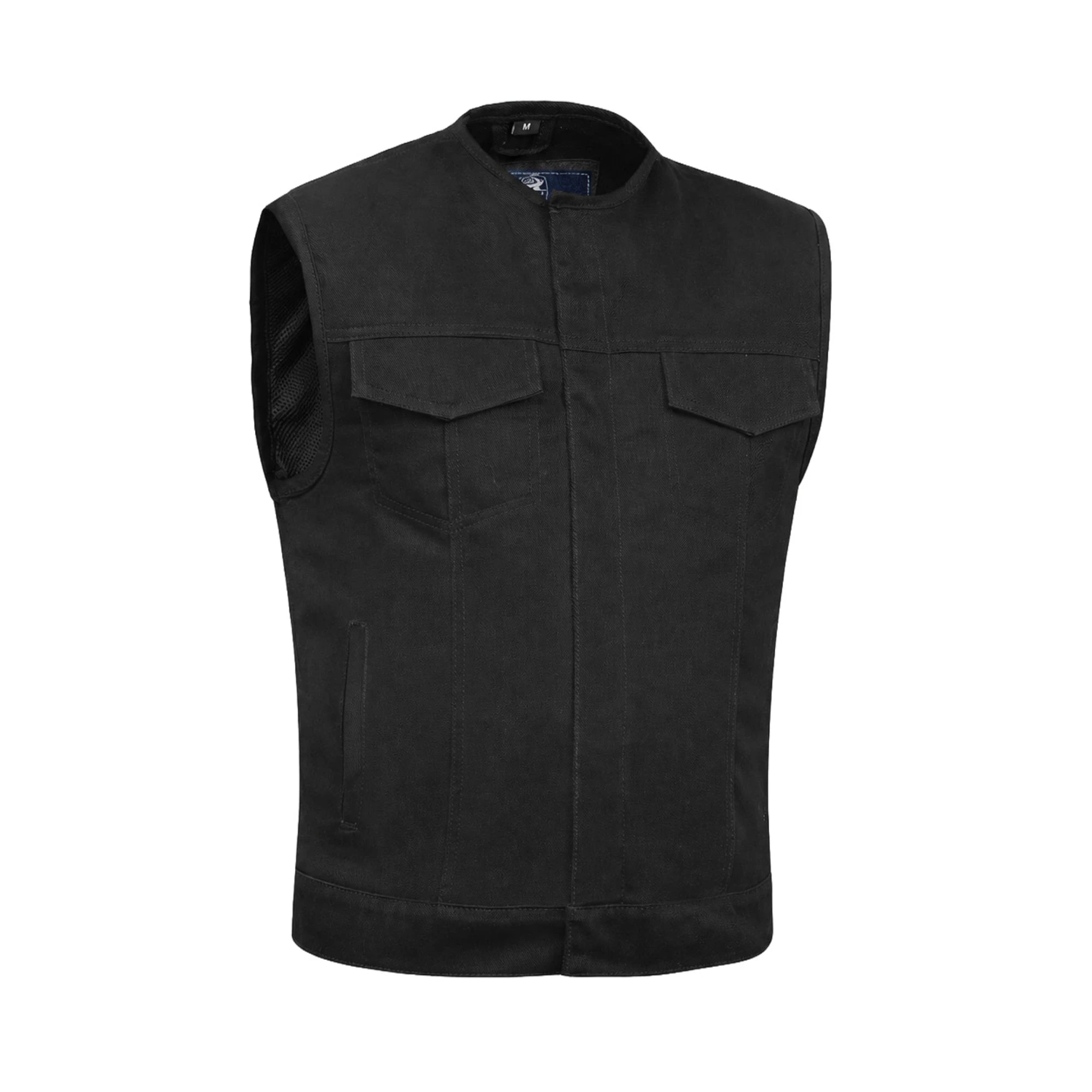 Mad Max Men's Denim Motorcycle Vest