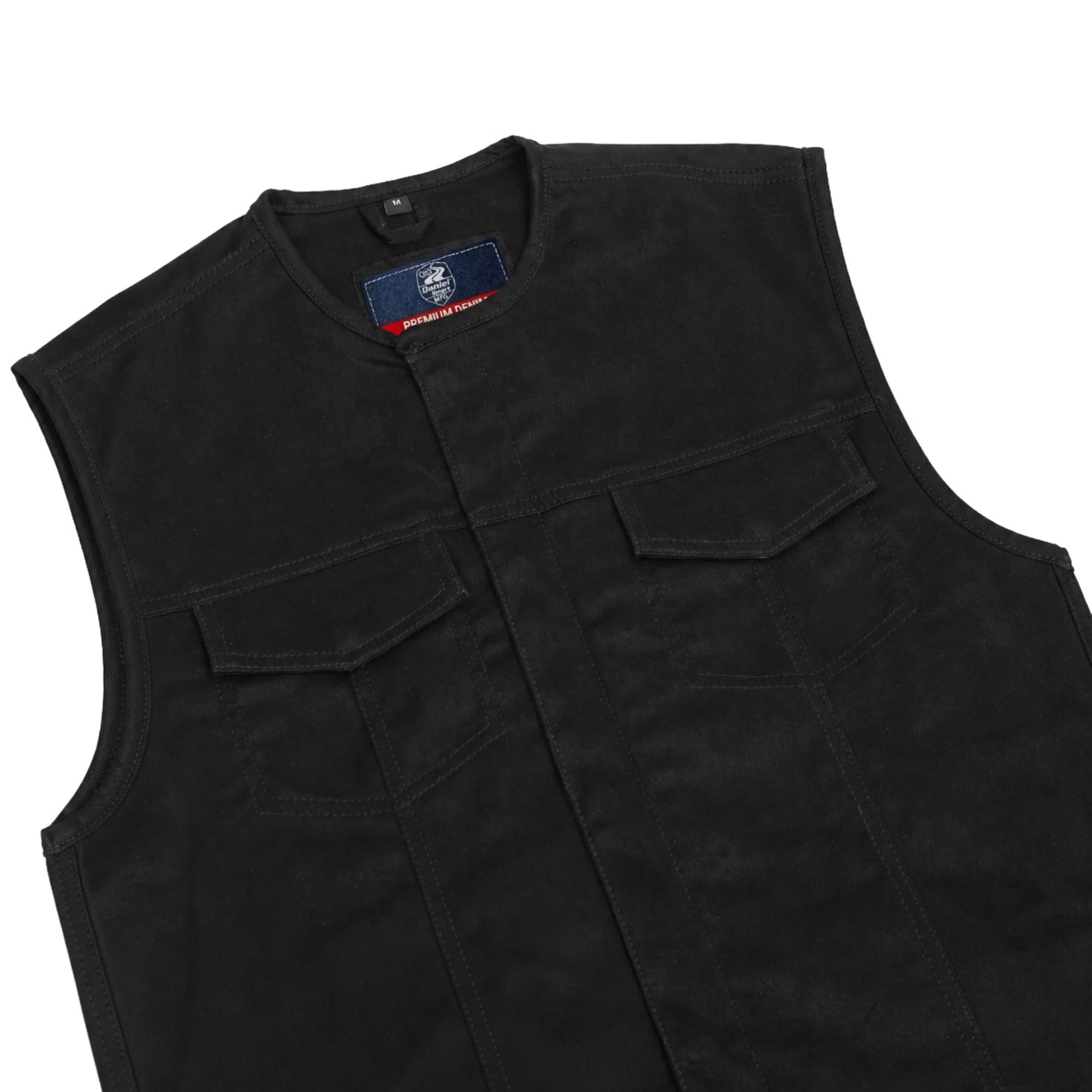 Mad Max Men's Denim Motorcycle Vest