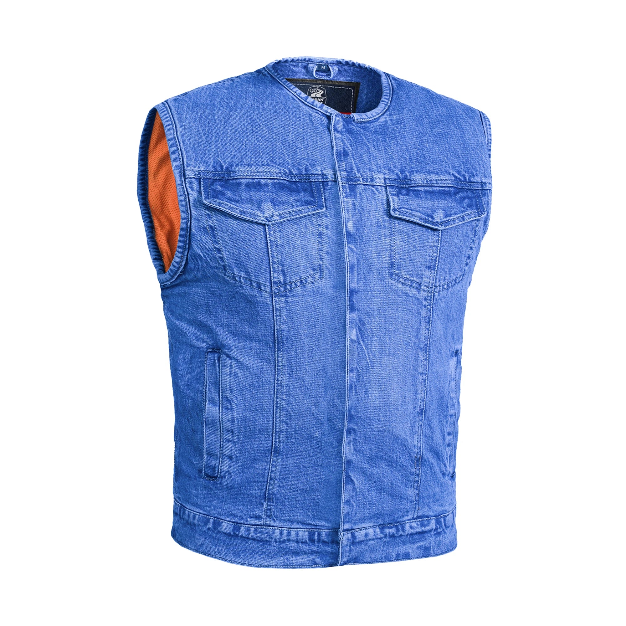 Mad Max Men's Denim Motorcycle Vest