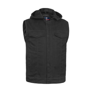 Diesel Men's Denim Motorcycle Vest