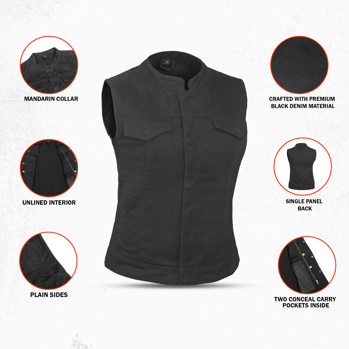 Neena Women's Denim Vest