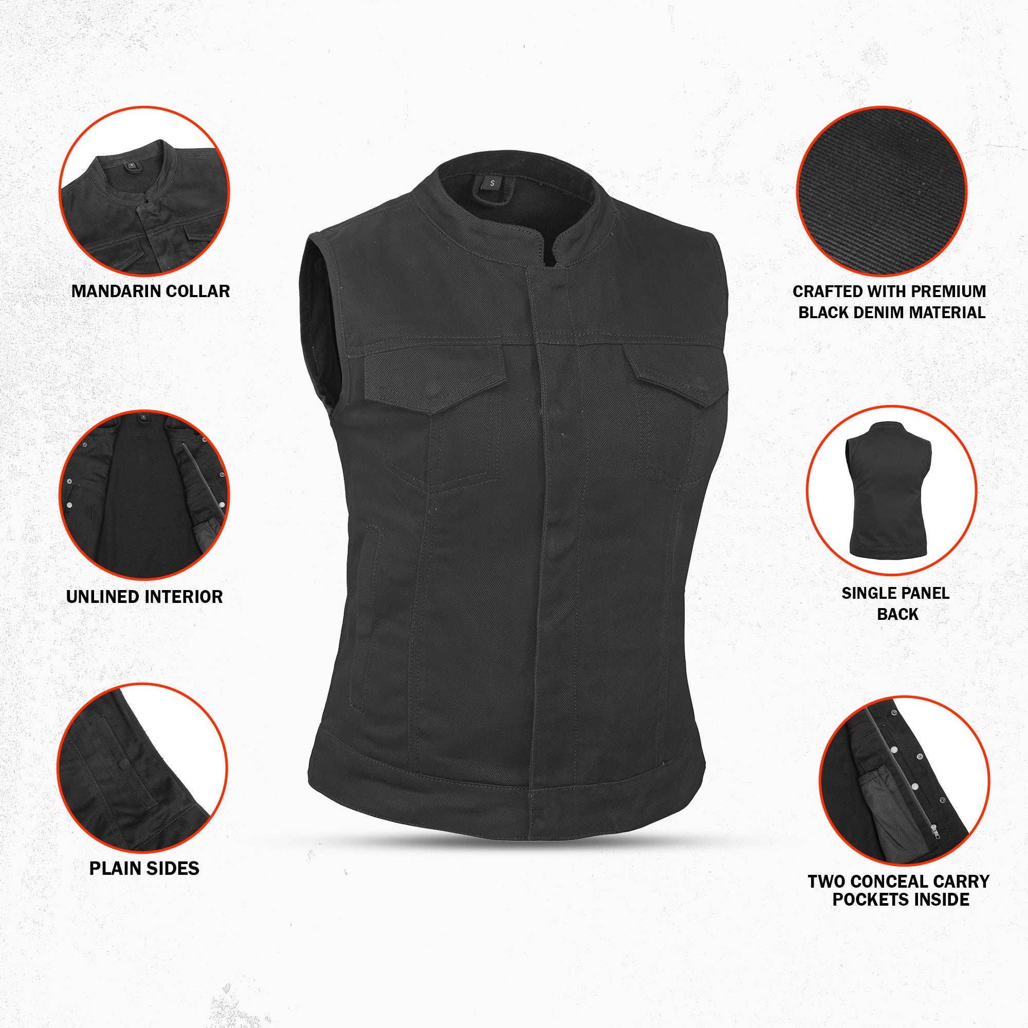 Neena Women's Denim Vest