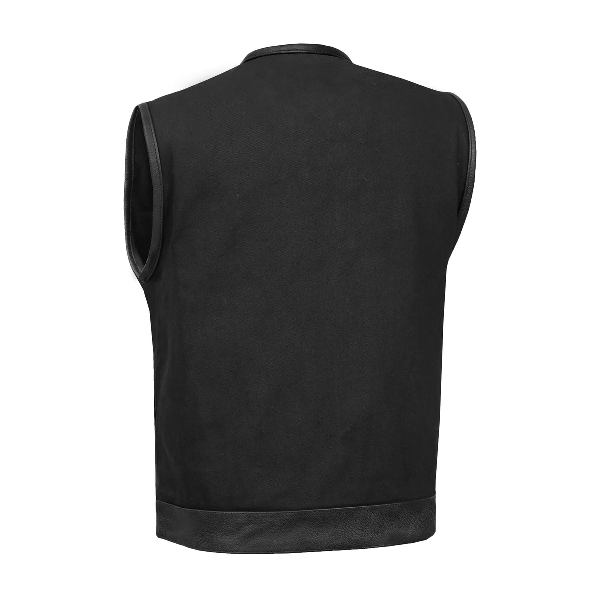 Nitropack Men's Denim Motorcycle Vest
