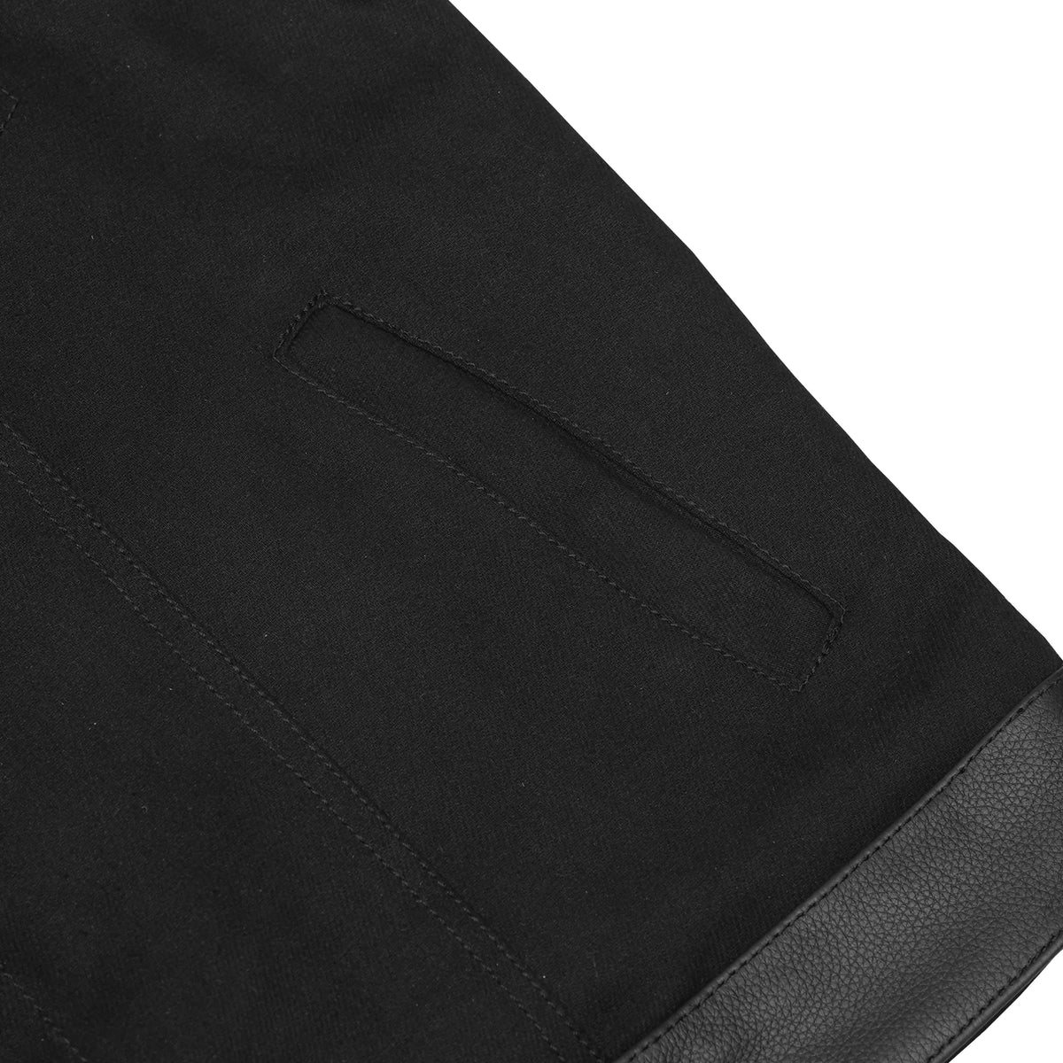 Nitropack Men's Denim Motorcycle Vest
