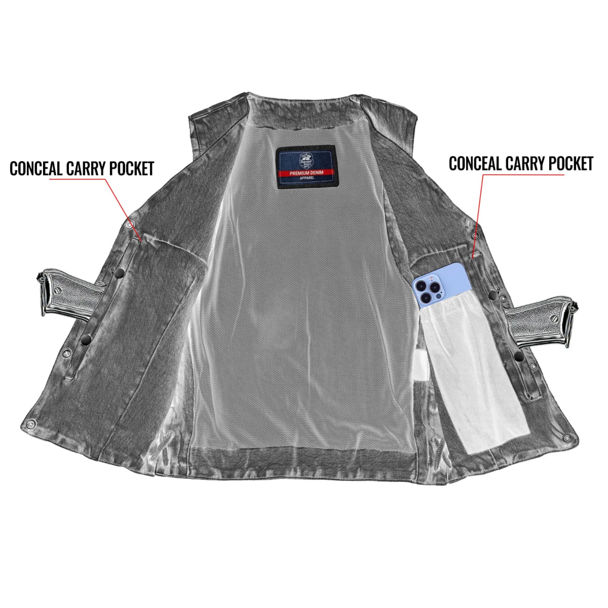 Pageant™ Women's Denim Vest