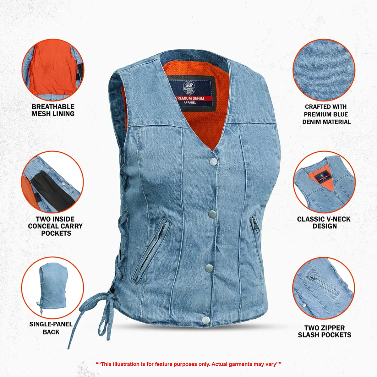 Pageant™ Women's Denim Vest