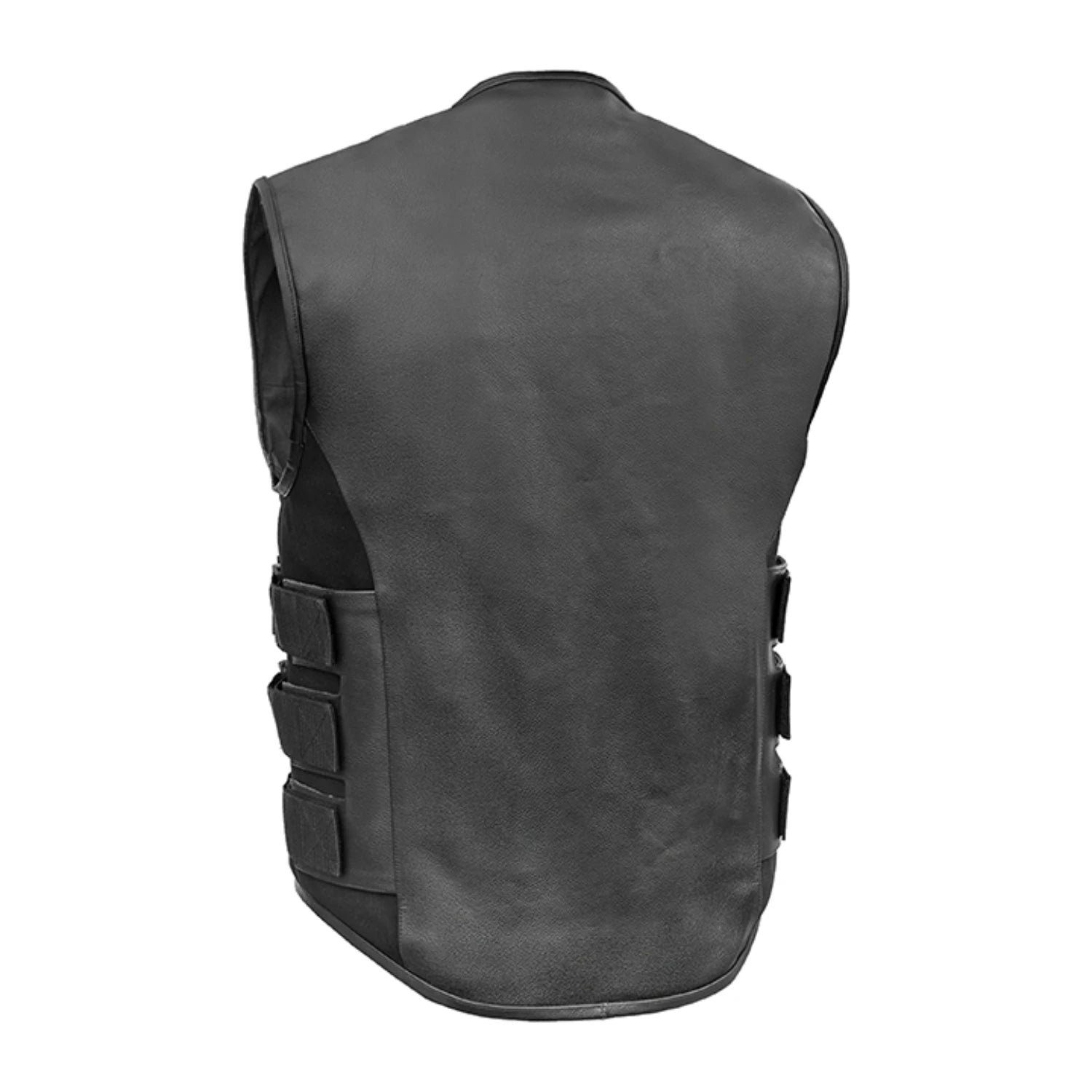 Phantom Men's Motorcycle Leather Vest