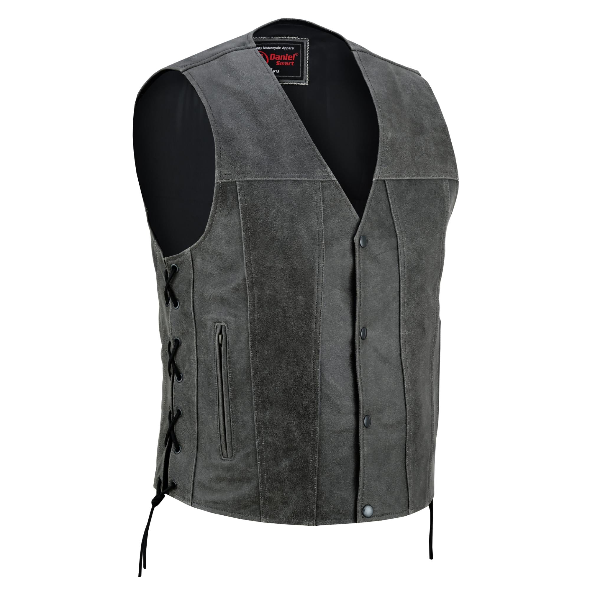DS105V_Men_s_Gray_Single_Back_Panel_Concealed_Carry_Vest_-_1