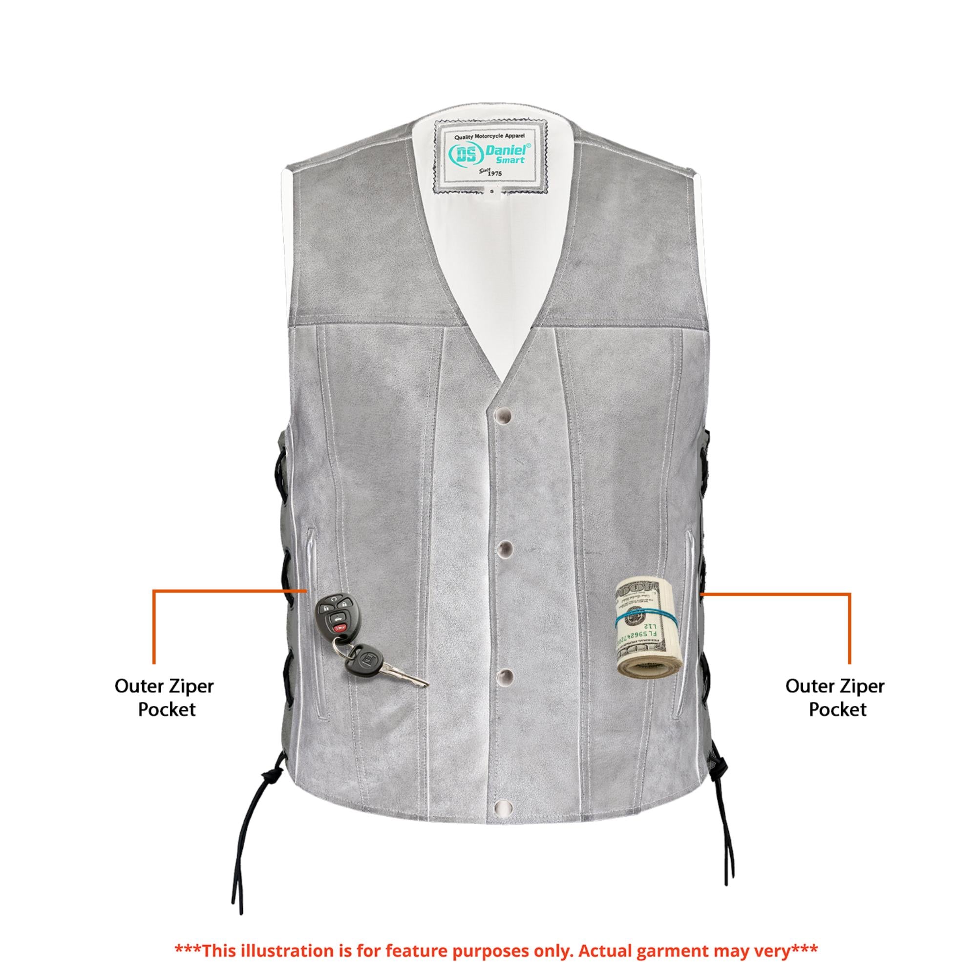 DS105V_Men_s_Gray_Single_Back_Panel_Concealed_Carry_Vest_-_8