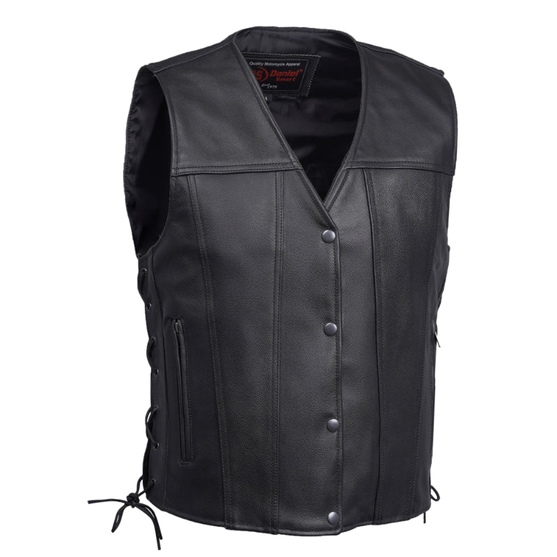 Trailox - Men's Motorcycle Leather Vest