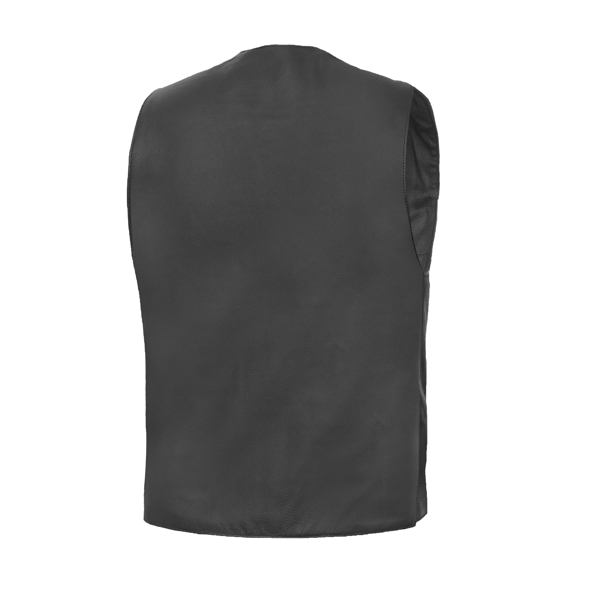 Strider Men's Motorcycle Leather Vest