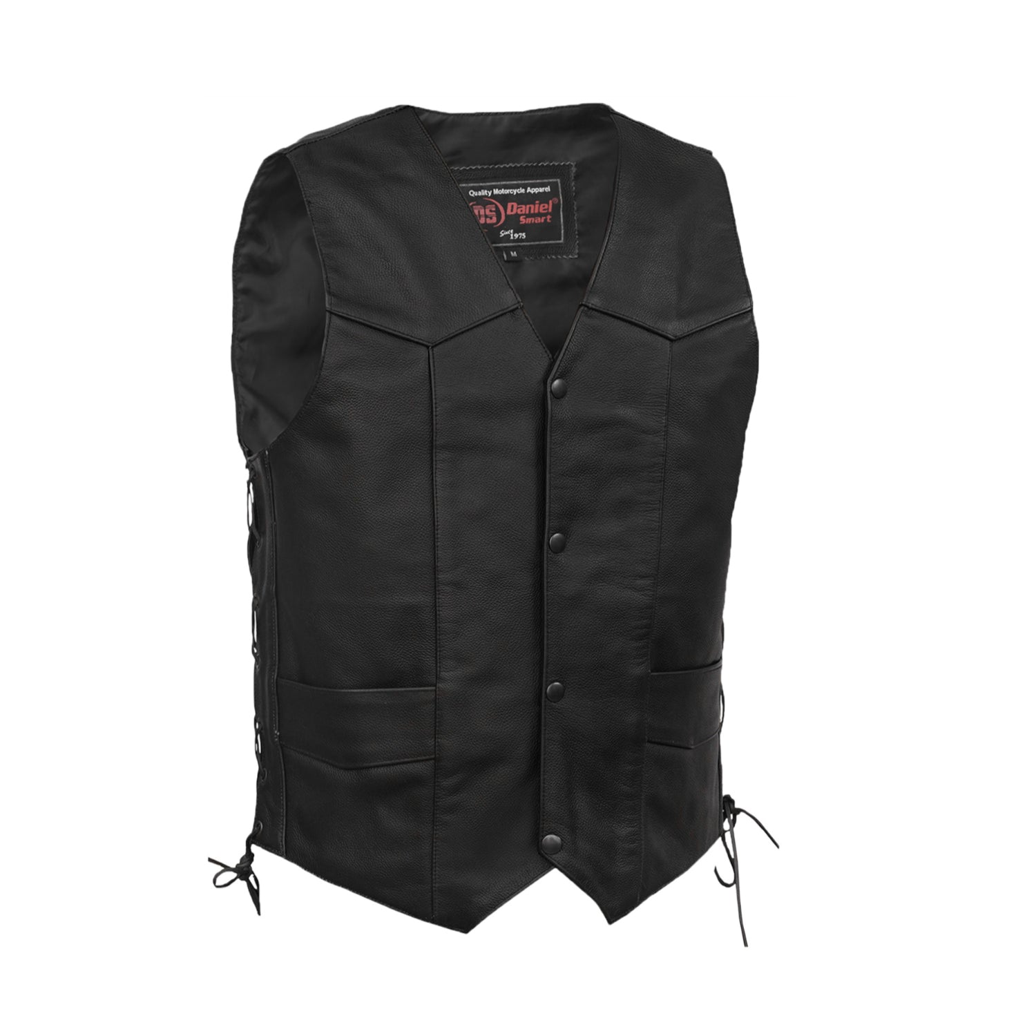 Jax - Men's Motorcycle Leather Vest
