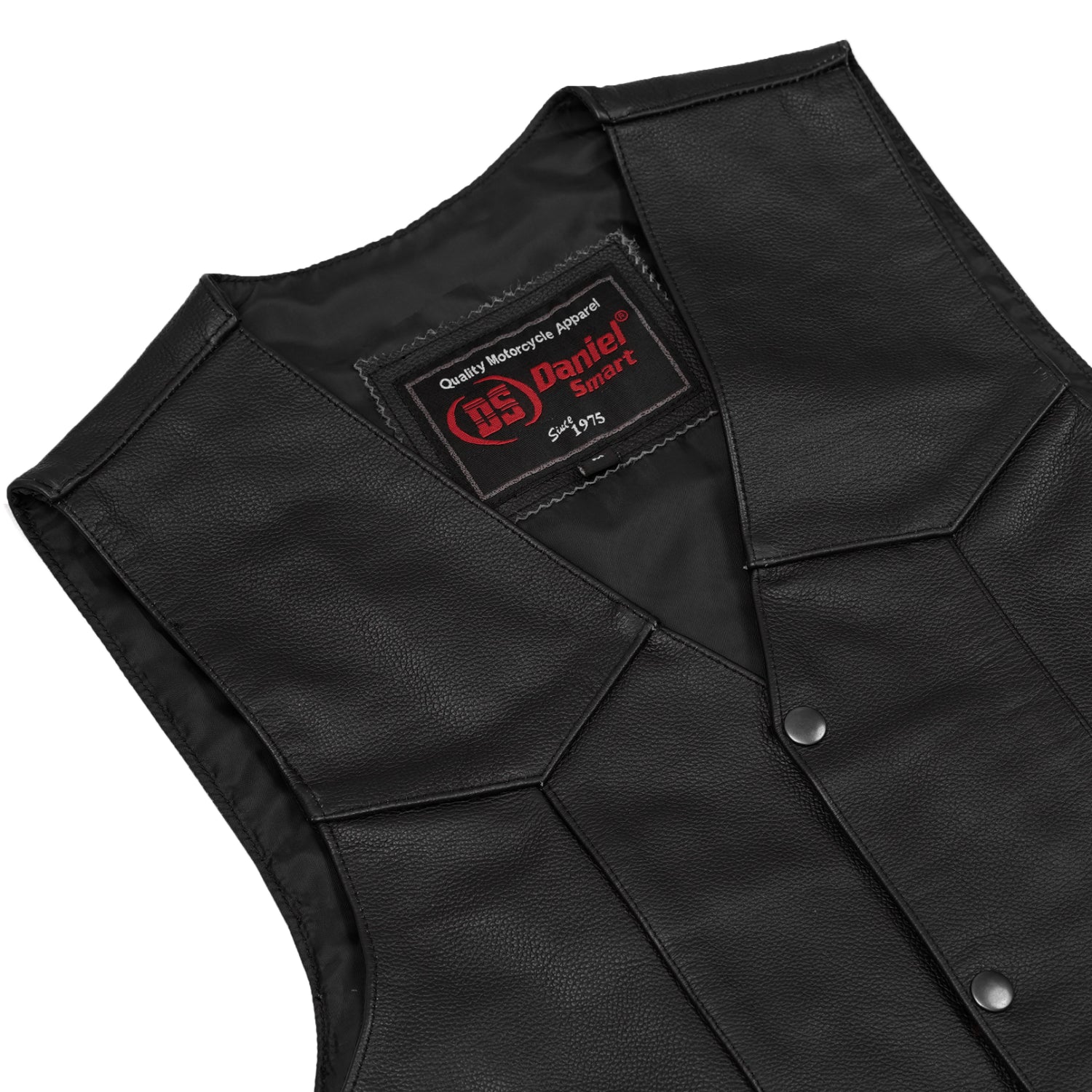 Jax - Men's Motorcycle Leather Vest
