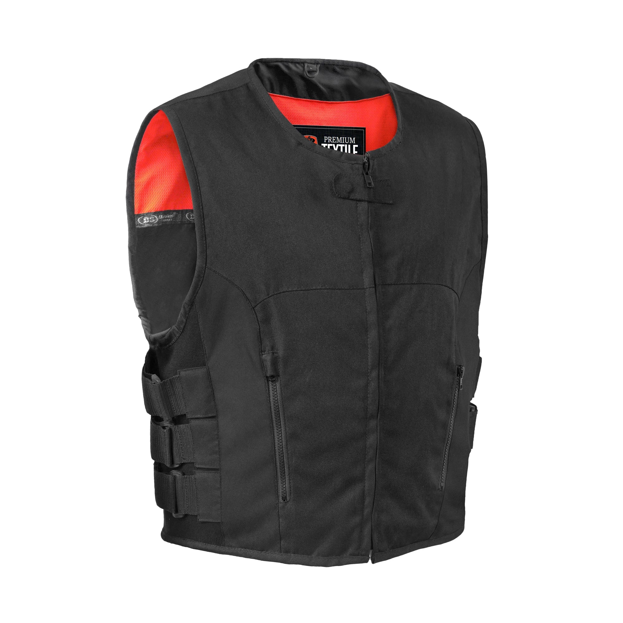 Risker Men's Textile Motorcycle Vest