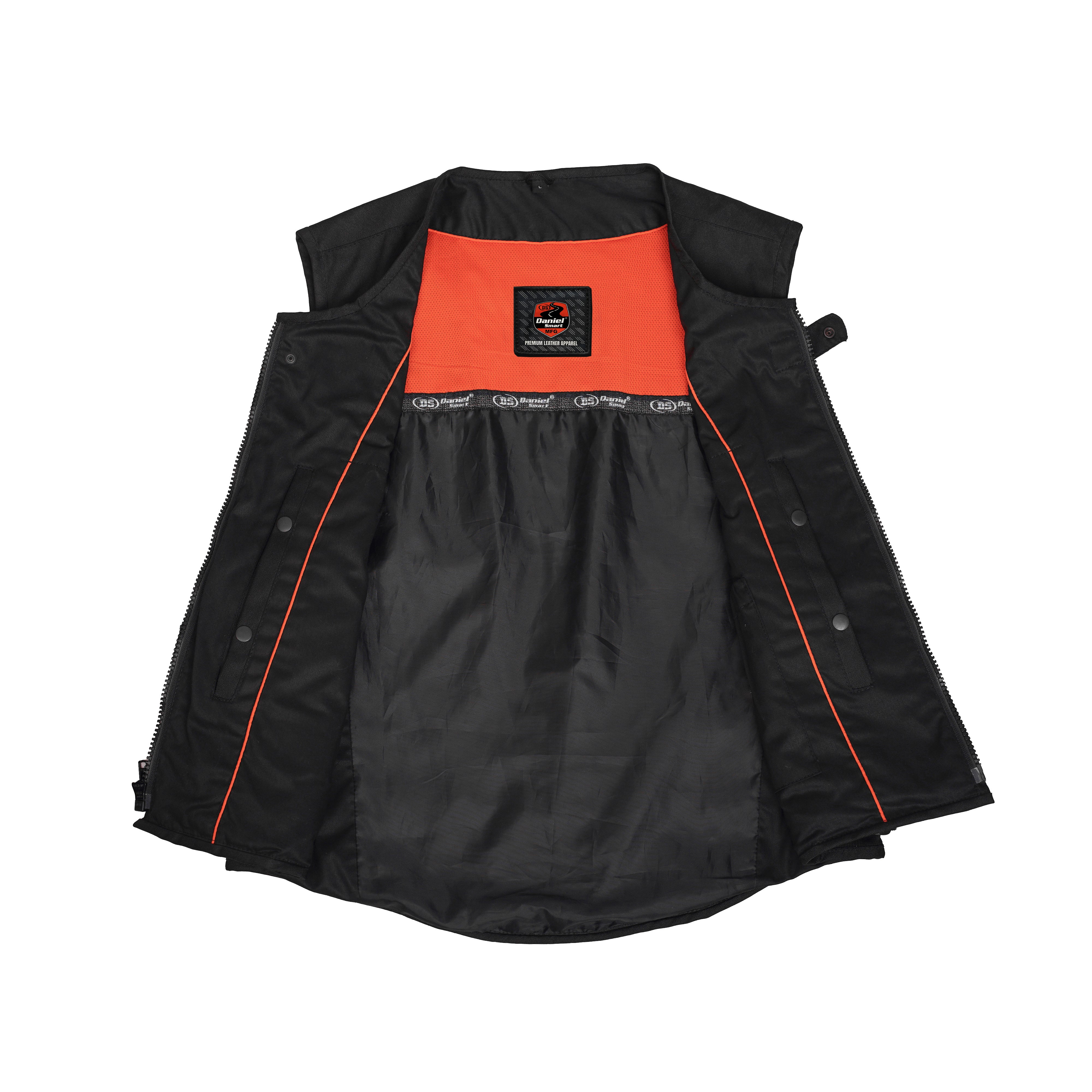 Risker Men's Textile Motorcycle Vest