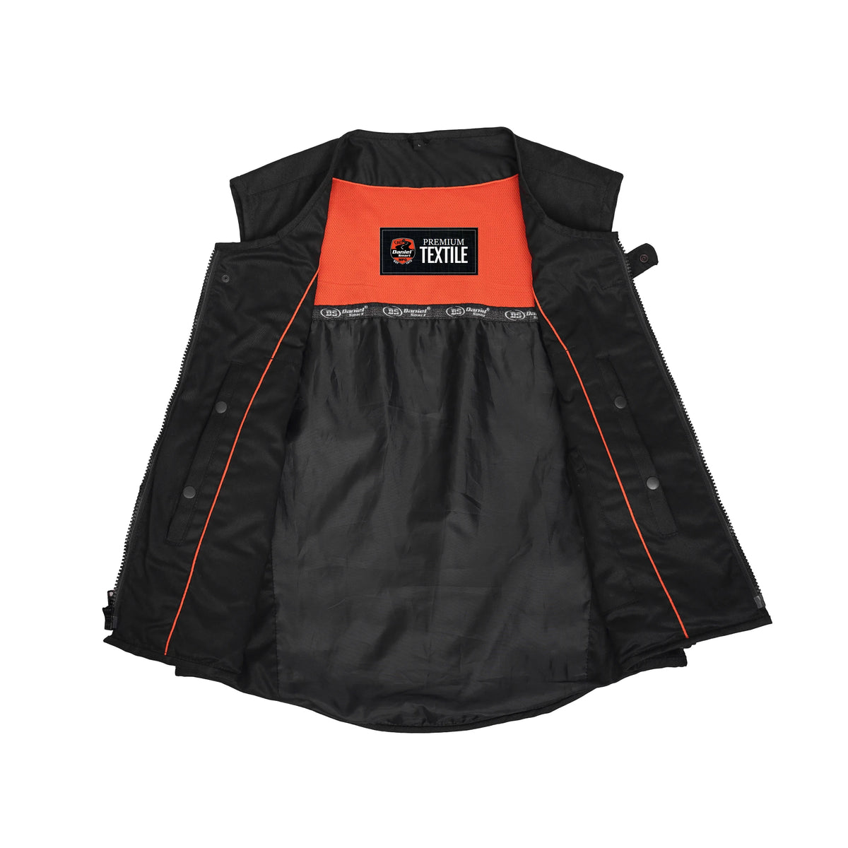 Risker Men's Textile Motorcycle Vest