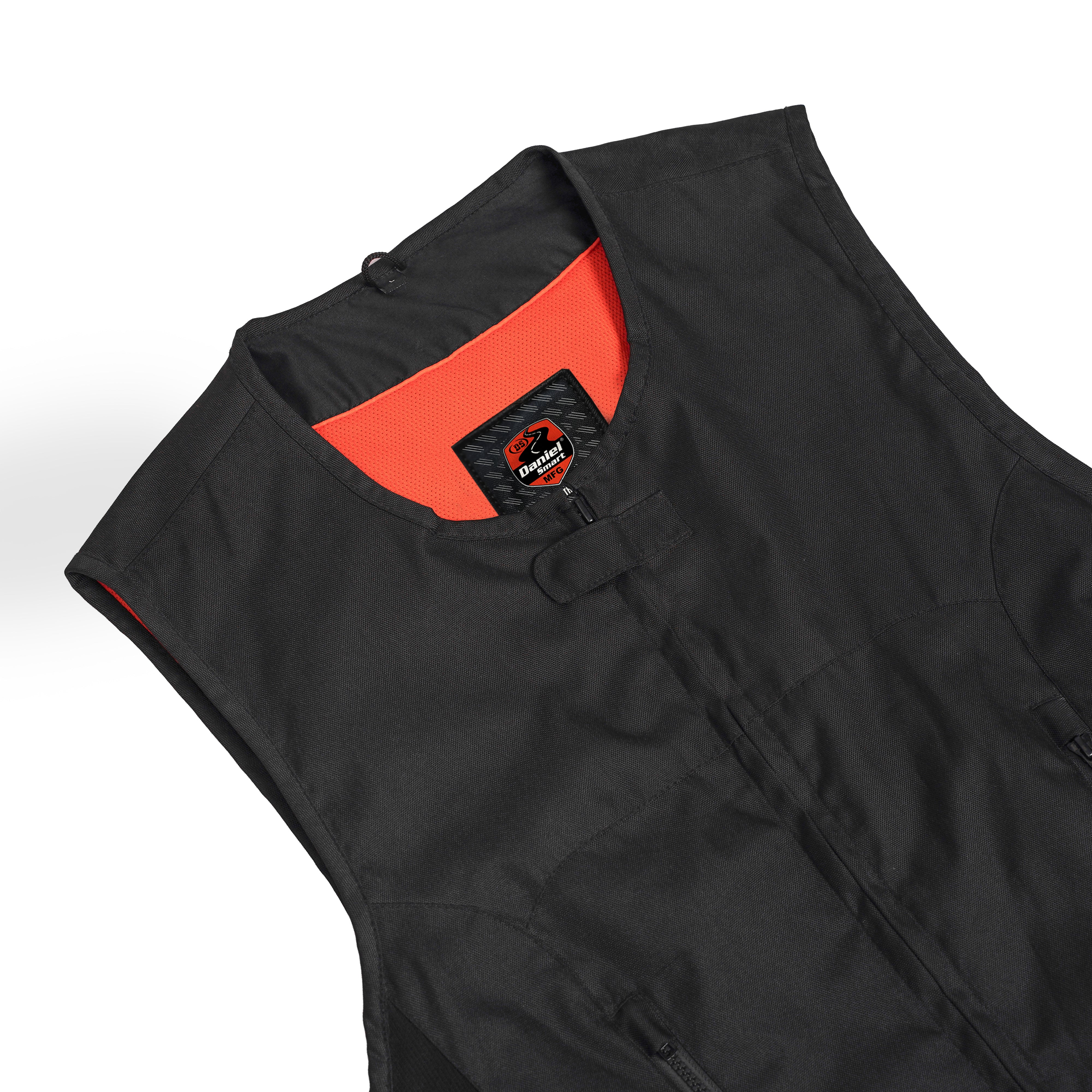 Risker Men's Textile Motorcycle Vest