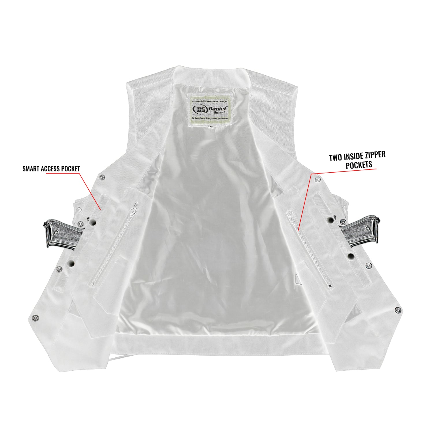 Thrillseeker Men's Textile Motorcycle Vest