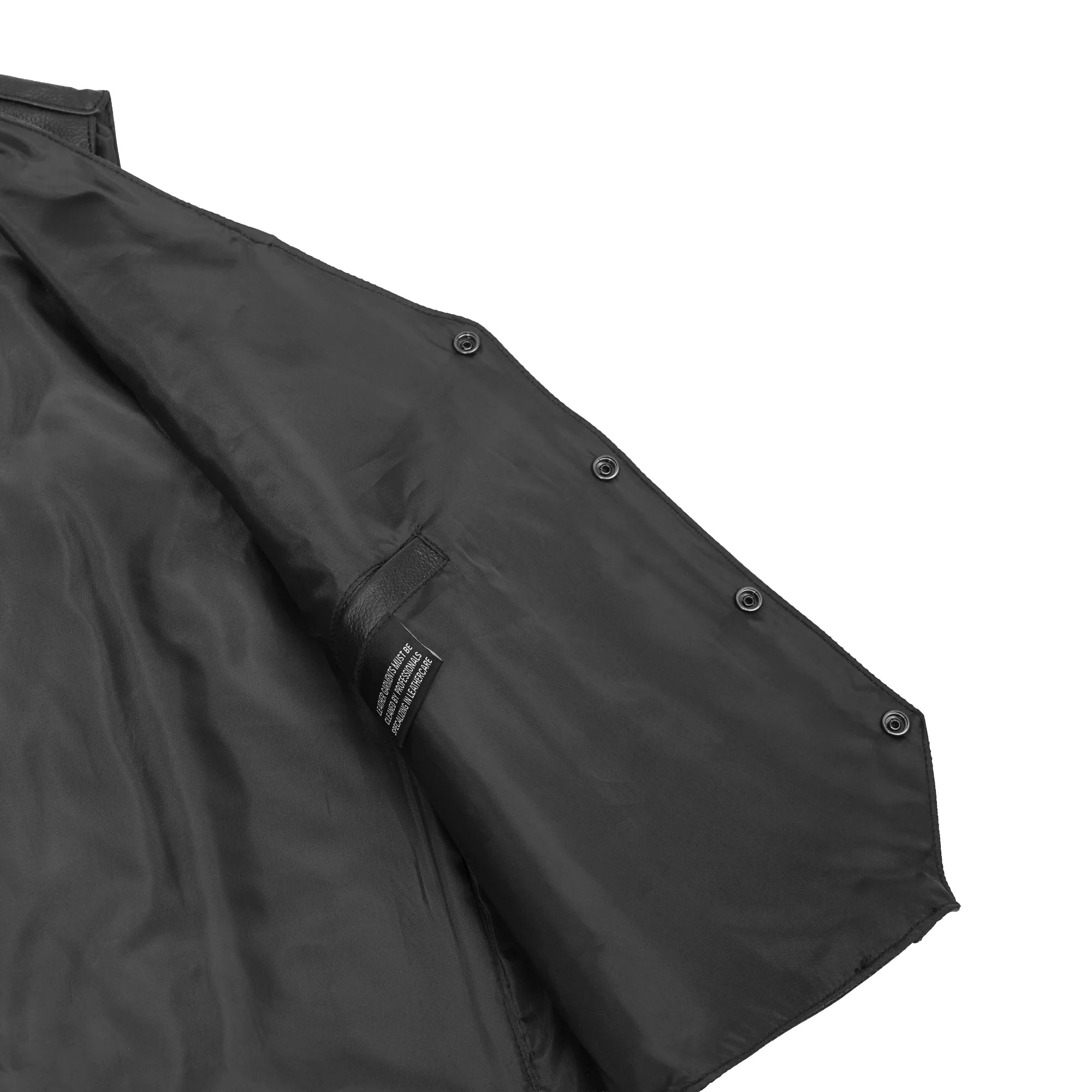 Shadow Men's Motorcycle Leather Vest