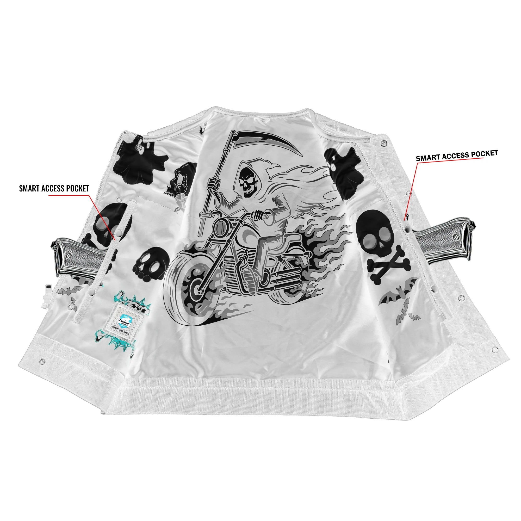 Emberline Drifter - Men’s Leather Motorcycle Vest