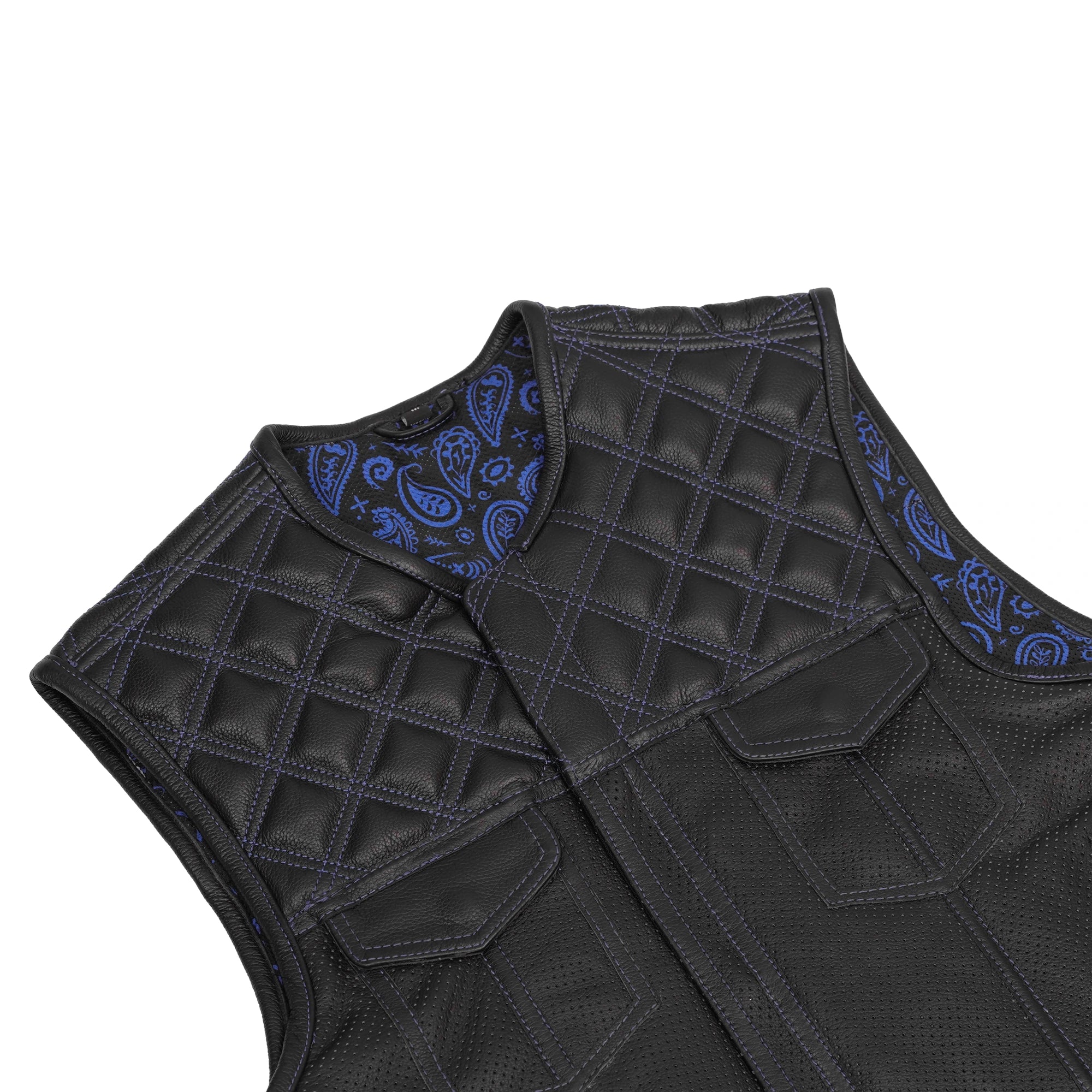 Blackstone - Men’s Leather Motorcycle Vest