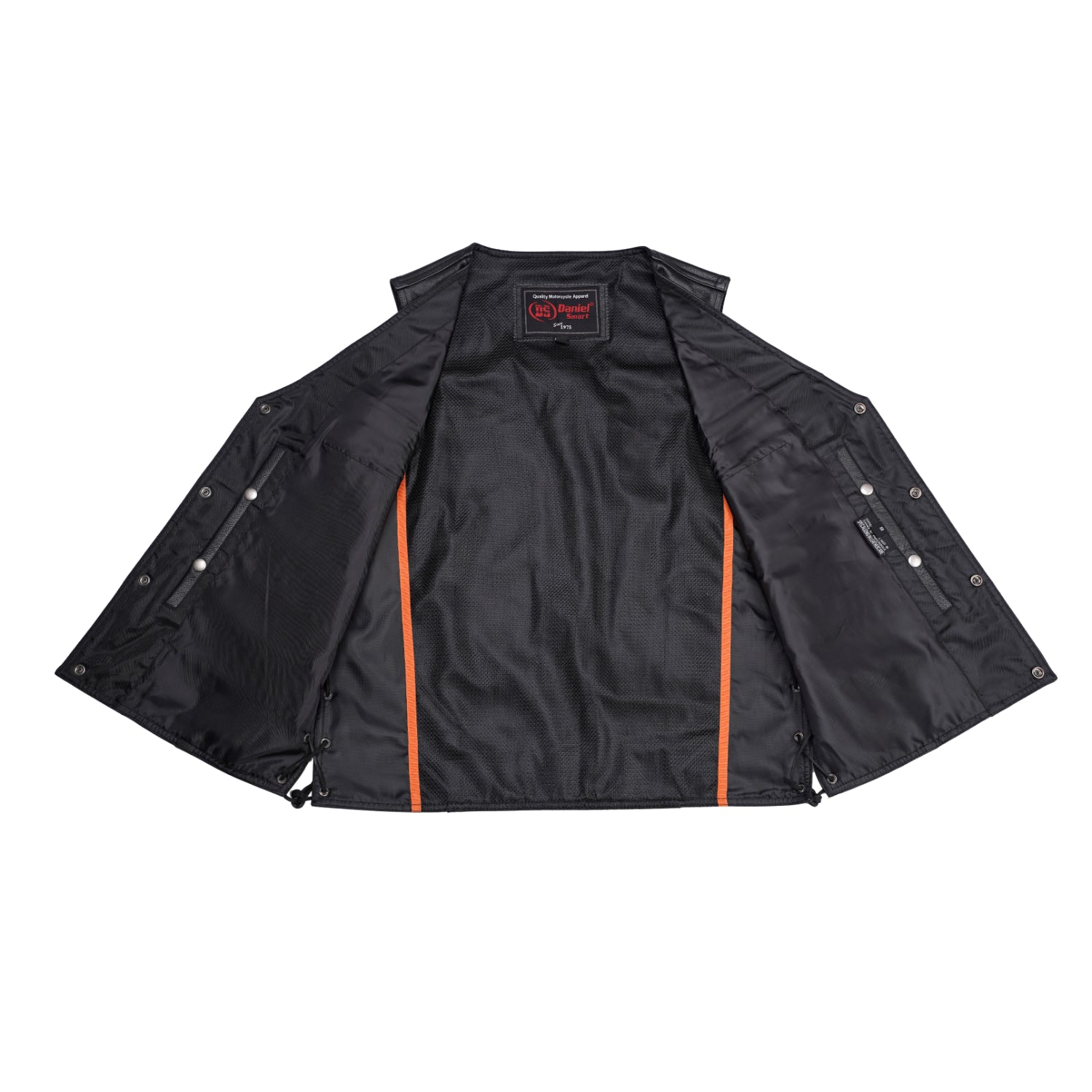 Stormer  - Men's Motorcycle Leather Vest