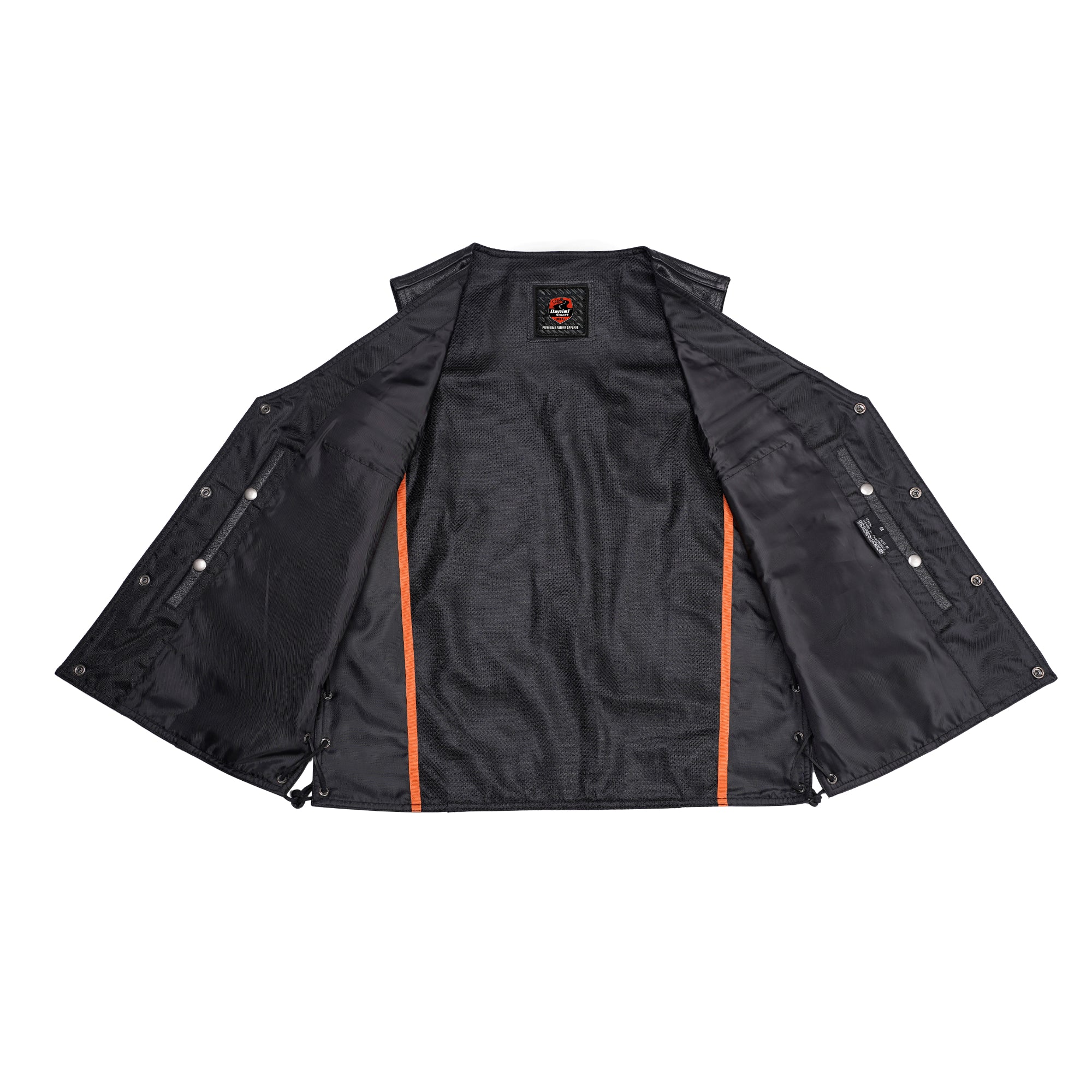 Stormer Men's Motorcycle Leather Vest