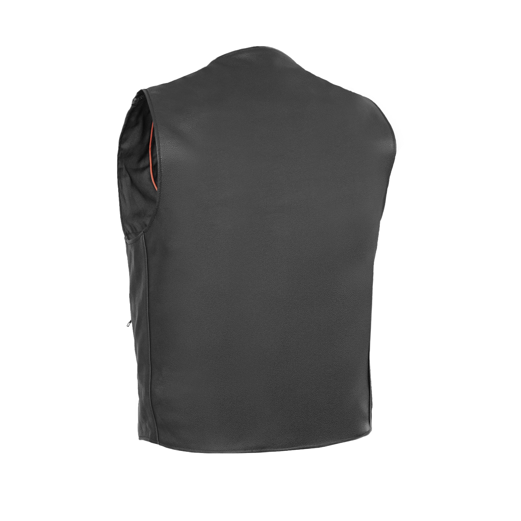 Wyatt Men's Motorcycle Leather Vest