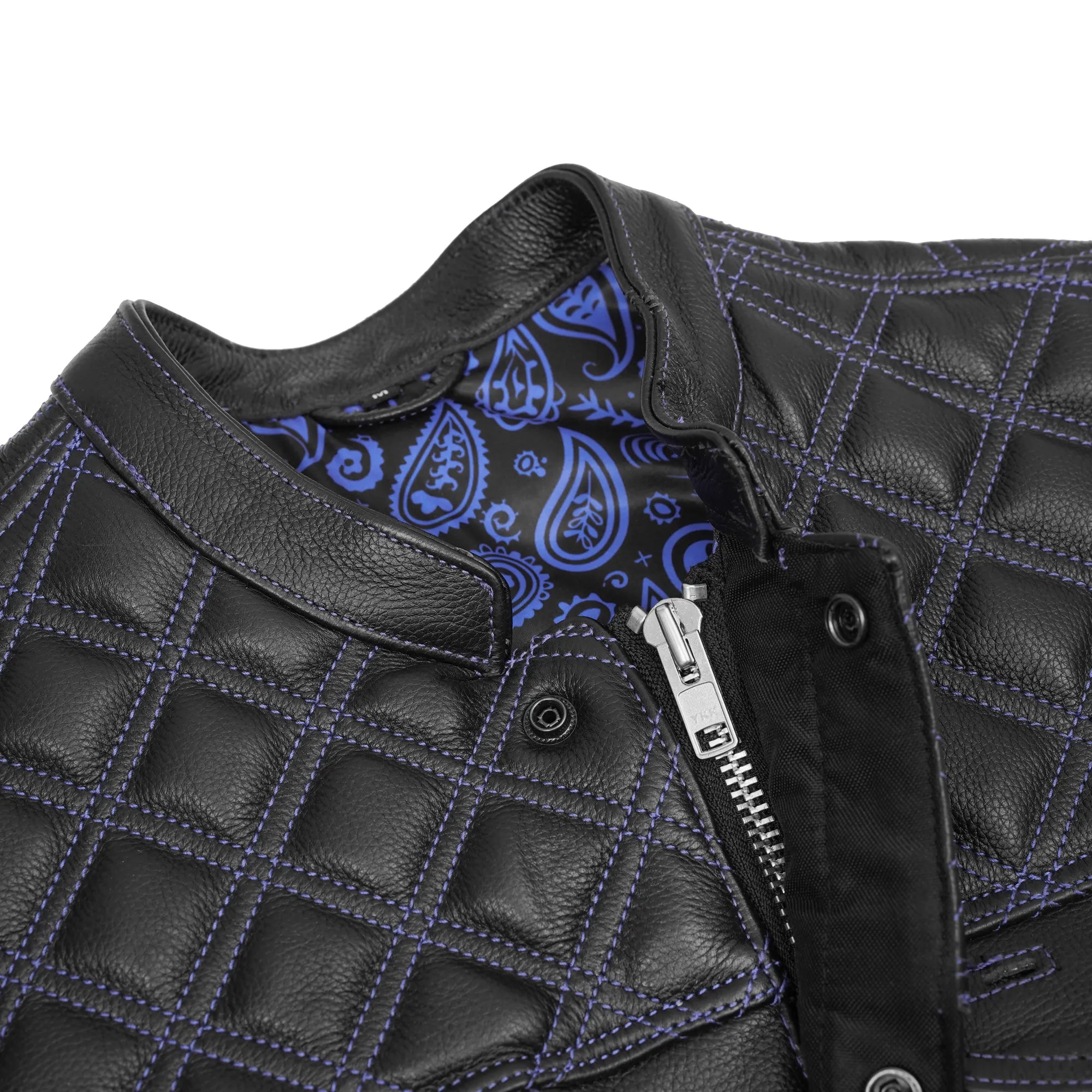 Cobalt Men’s Motorcycle Leather Vest